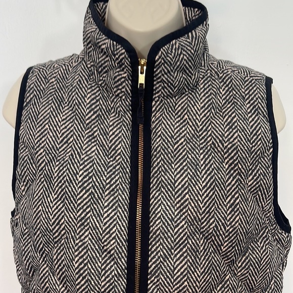 J. Crew Herringbone Excursion Vest - Picture 5 of 7
